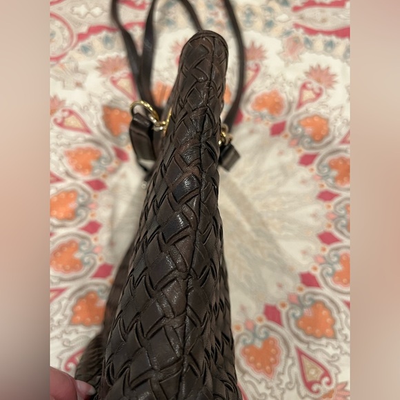 Bally Vintage 1990’s Braided Leather Shoulder Bag - Picture 8 of 12